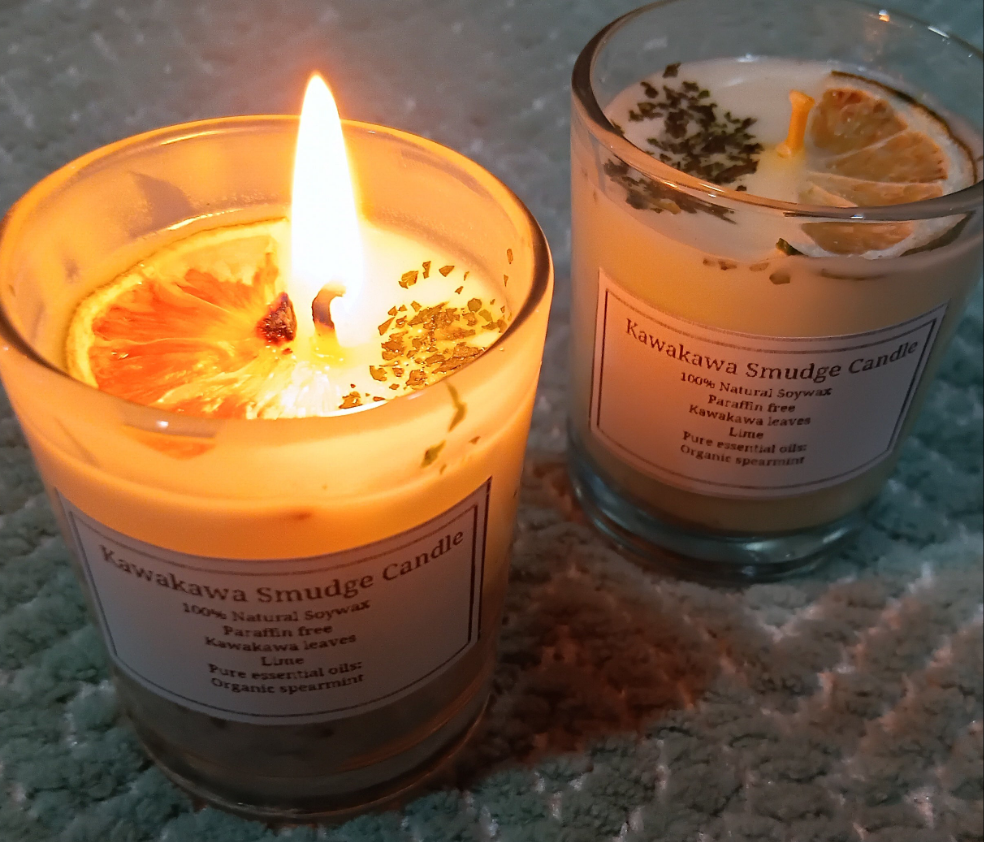 Kawakawa Smudge Candle