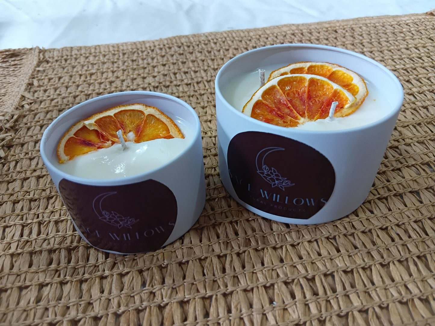 Golden Peach (4oz) 100% Natural Soywax Candle