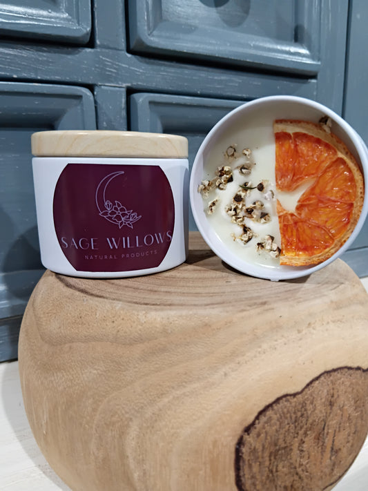 Frangipani (8oz) 100% Natural Soywax Candle