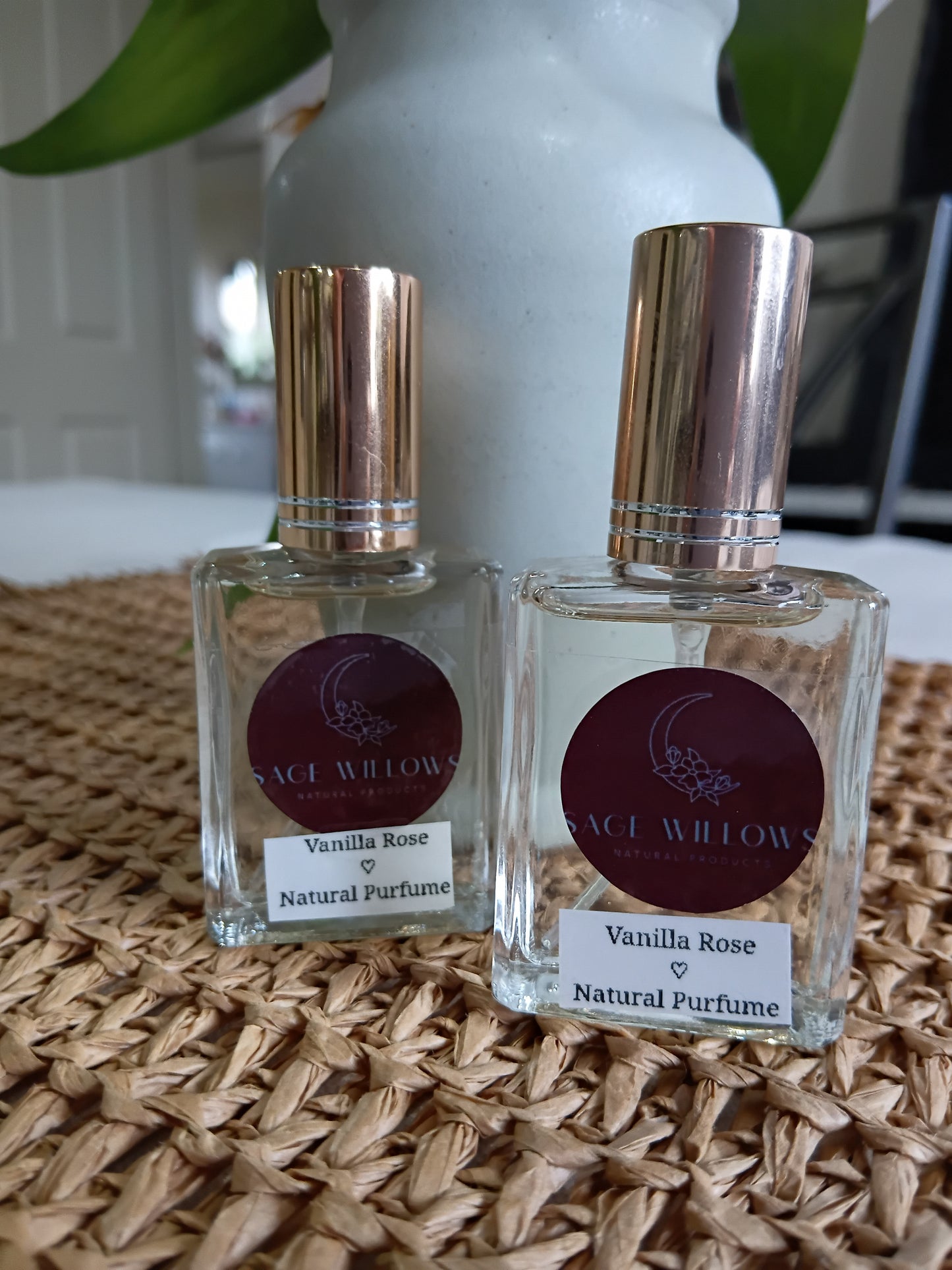 Vanilla Rose 🤍🌹 (15ml) Natural Purfume