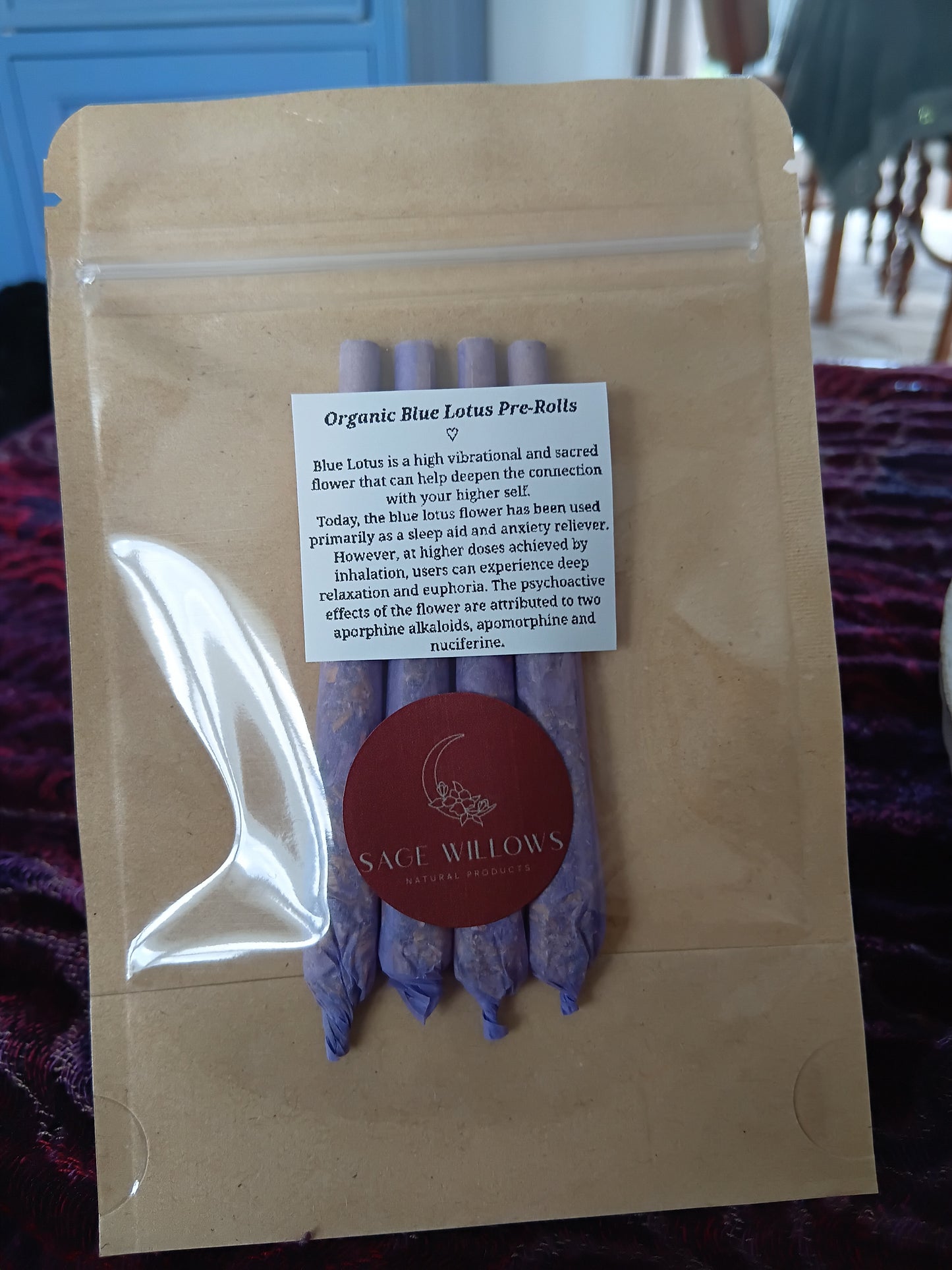 Blue Lotus Prerolls (4pack) 💜