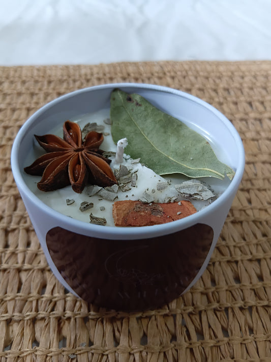 Cedarwood & Frankincense (4oz) 100% Natural Soywax Candle