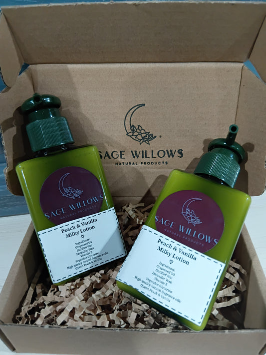 Peach & Vanilla Milky Lotion (60mls)
