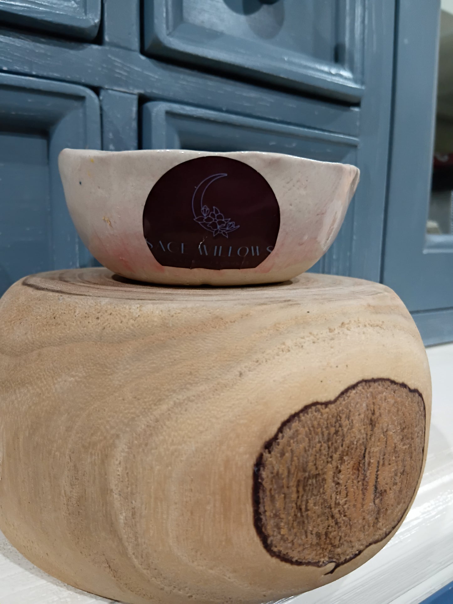 Cedarwood & Frankincense (approx 4oz) 100% Natural Soywax Candle