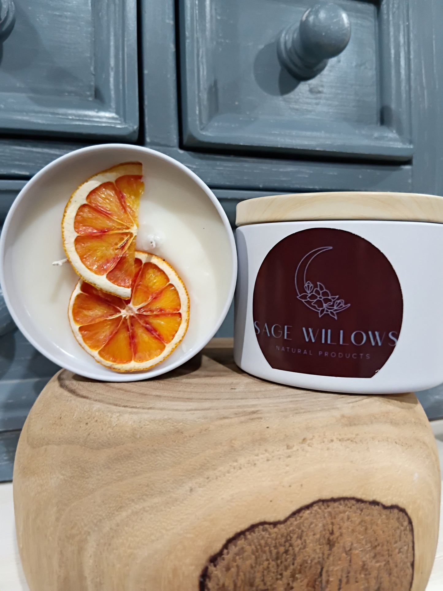 Golden Peach (4oz) 100% Natural Soywax Candle
