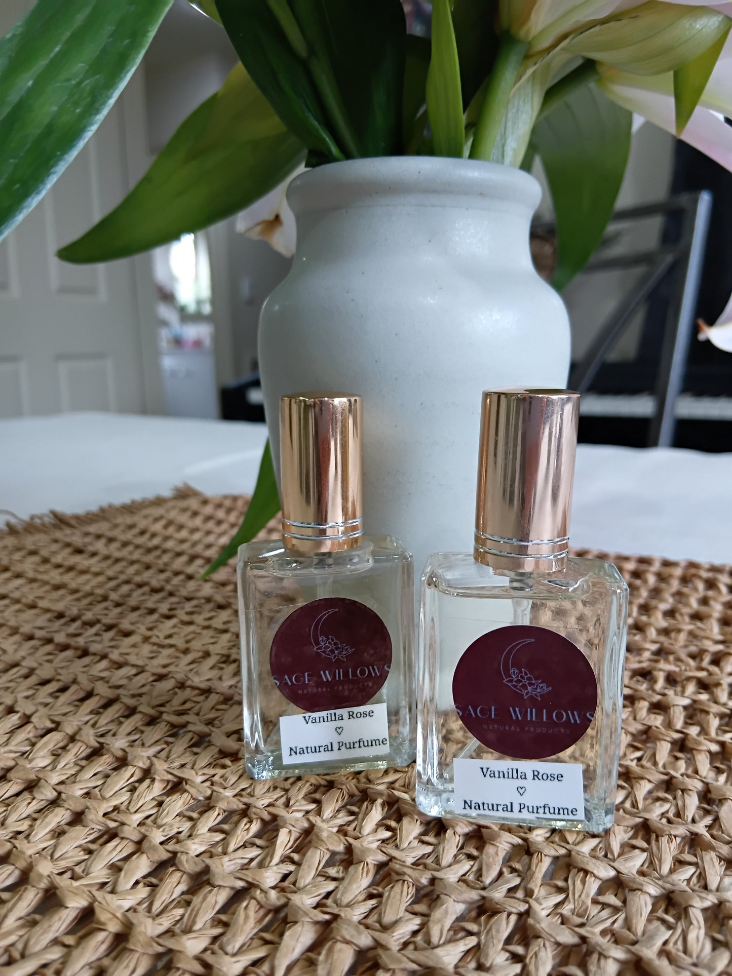 Vanilla Rose 🤍🌹 (15ml) Natural Purfume